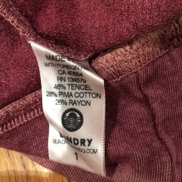 Sundry star pullover size L - Picture 6 of 6